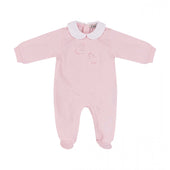 Everything Must Change (EMC) Baby Girl Pink Cotton Babygrow